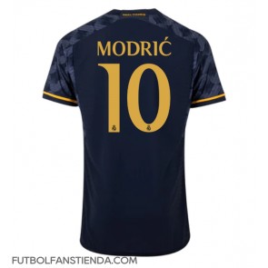 Real Madrid Luka Modric #10 Segunda Equipación 2023-24 Manga Corta